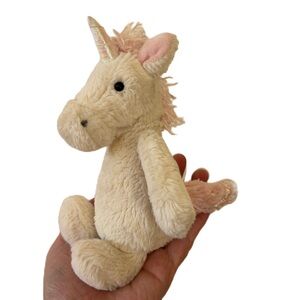 Jellycat Bashful Unicorn Small Tiny Mini Plush Stuffer Animal Unicorn
